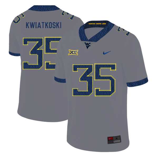 West Virginia Mountaineers 35 Nick Kwiatkoski Gray College Football Jersey Dzhi,We sell and wholesale West Virginia Mountaineers 35 Nick Kwiatkoski Gray College Football Jersey Dzhi on line form chian!